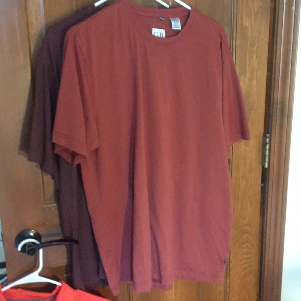 Lot of 2 casual tees, Geoffrey Beene, L